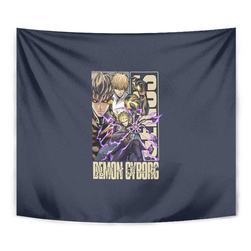 Genos S Level Hero - One Punch Man Tapestry Anime Style TS04 Genos S Level Hero - One Punch Man Tapestry Anime Style TS04