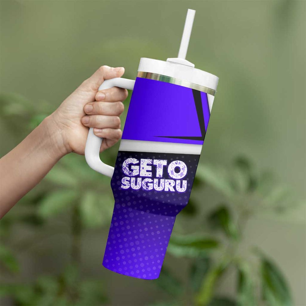 Geto Suguru Tumbler With Handle Jujutsu Kaisen Casual Suit Look TS04 Geto Suguru Tumbler With Handle Jujutsu Kaisen Casual Suit Look TS04