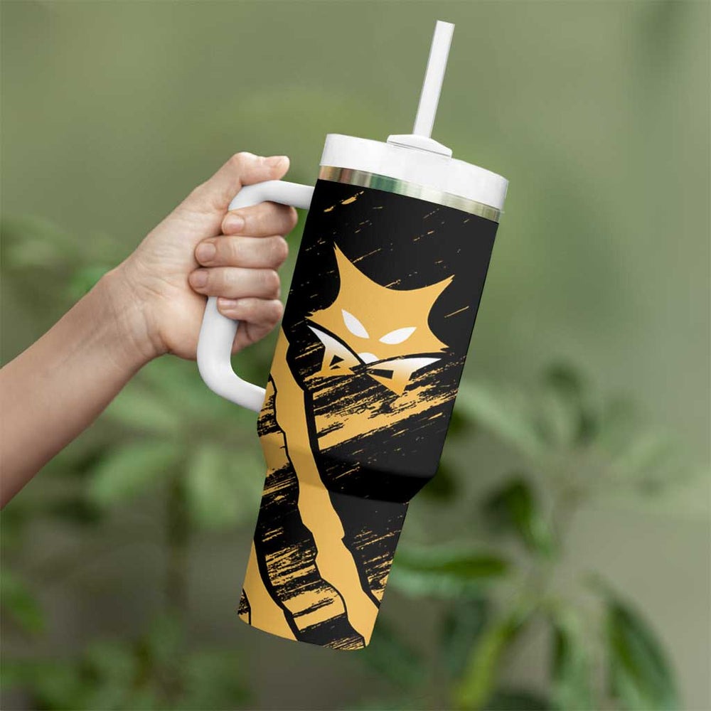 Ghoulish Gengar Tumbler With Handle Anime Style TS04 Ghoulish Gengar Tumbler With Handle Anime Style TS04