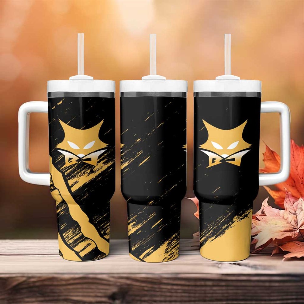 Ghoulish Gengar Tumbler With Handle Anime Style TS04 Ghoulish Gengar Tumbler With Handle Anime Style TS04