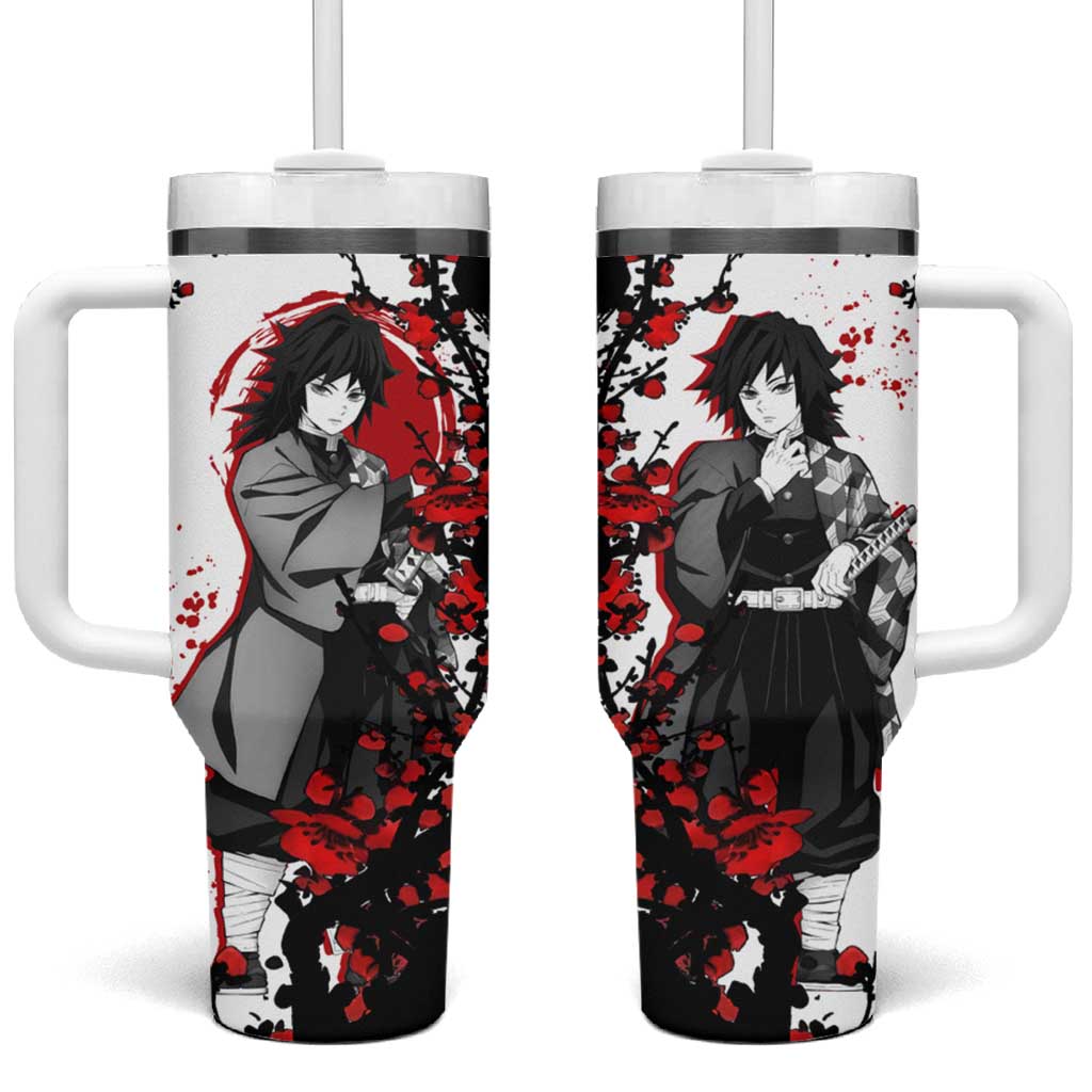 Giyu Tomioka - Demon Slayer Tumbler With Handle Anime Japan Style TS04
