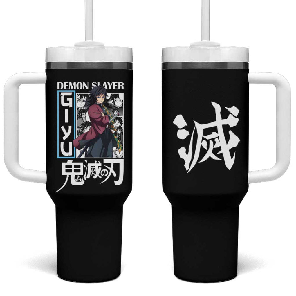 Giyu Tomioka V2 Demon Slayer Tumbler With Handle Anime Style TS04