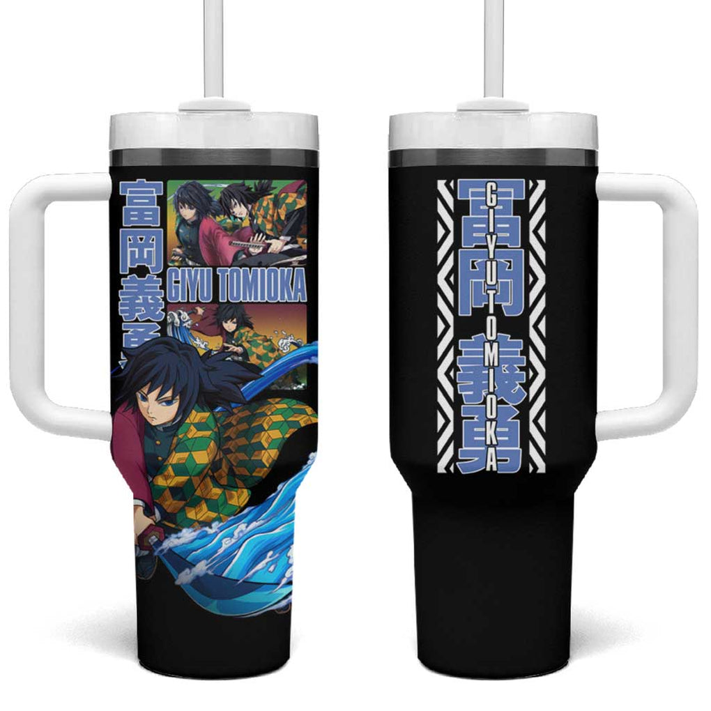 Giyu Tomioka V3 Demon Slayer Tumbler With Handle Anime Style TS04