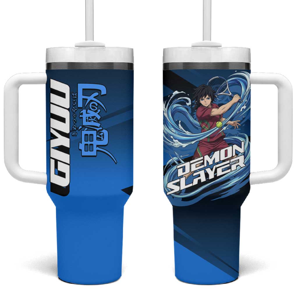 Giyuu Tomioka Water Serve Tumbler With Handle Sporty Anime Mashup Style TS04