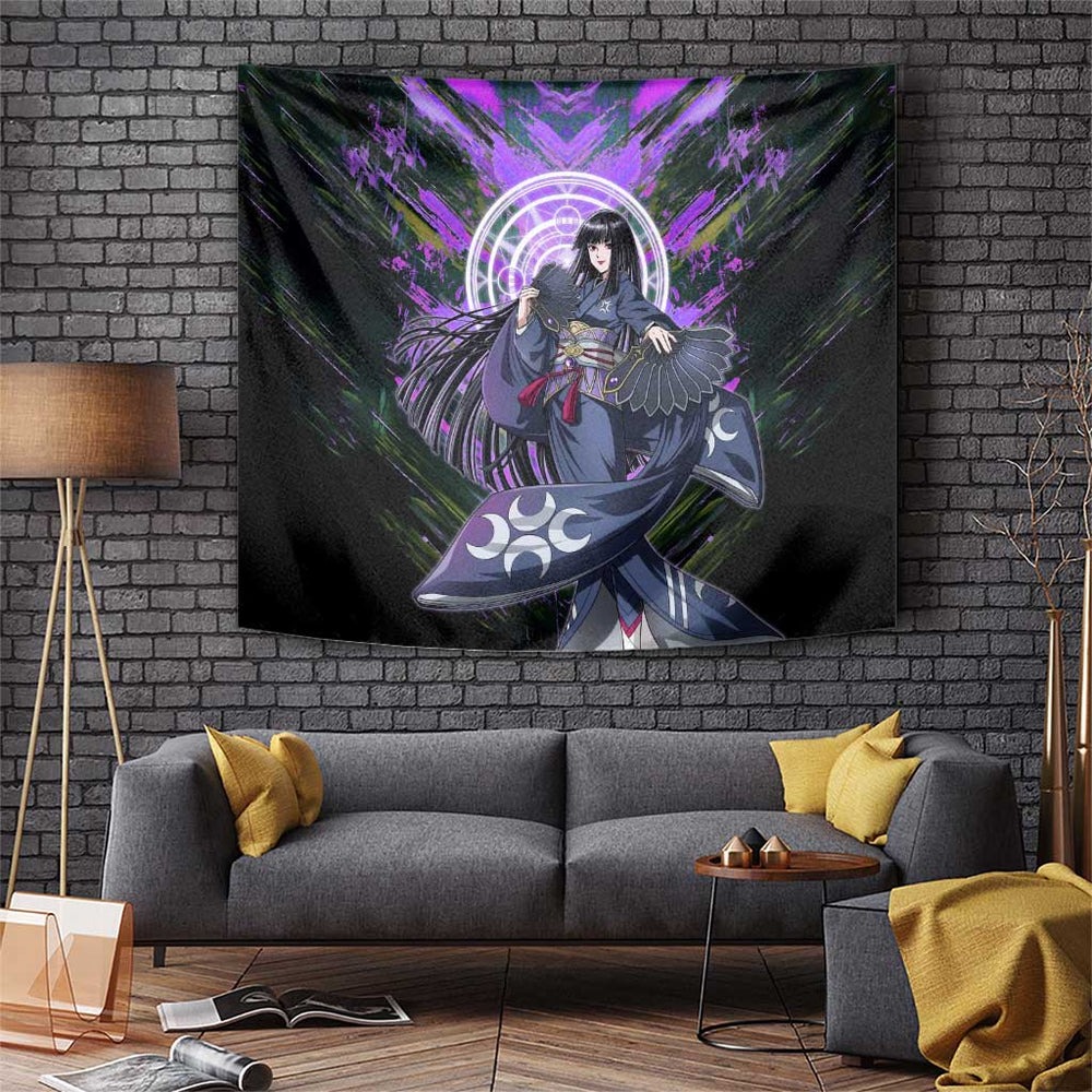 Glass The Rising of the Shield Hero Tumbler With Handle with Elegant Battle Kimono and Spirit Energy Circle Design TS04 Glass The Rising of the Shield Hero Tumbler With Handle with Elegant Battle Kimono and Spirit Energy Circle Design TS04