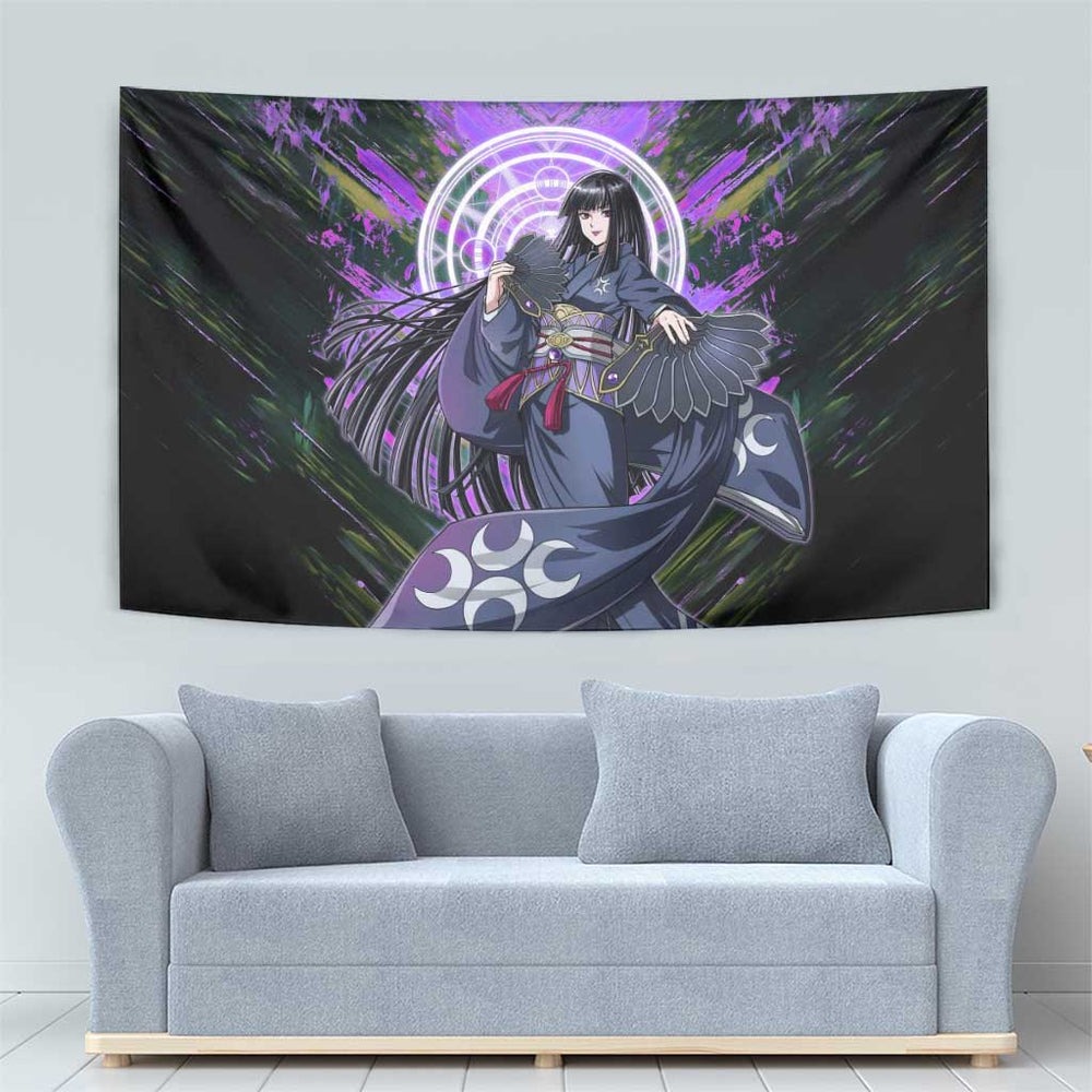 Glass The Rising of the Shield Hero Tumbler With Handle with Elegant Battle Kimono and Spirit Energy Circle Design TS04 Glass The Rising of the Shield Hero Tumbler With Handle with Elegant Battle Kimono and Spirit Energy Circle Design TS04