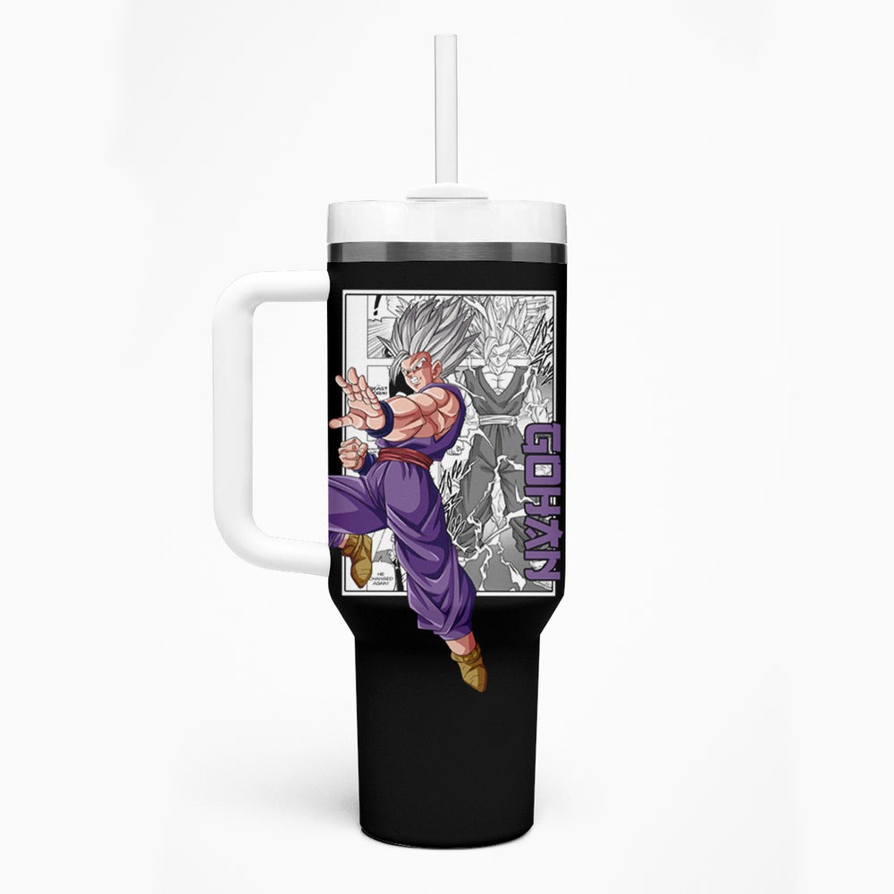 Gohan Beast Tumbler With Handle Dragon Ball Anime Mix Manga Gohan Beast Tumbler With Handle Dragon Ball Anime Mix Manga