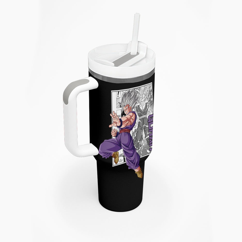Gohan Beast Tumbler With Handle Dragon Ball Anime Mix Manga Gohan Beast Tumbler With Handle Dragon Ball Anime Mix Manga