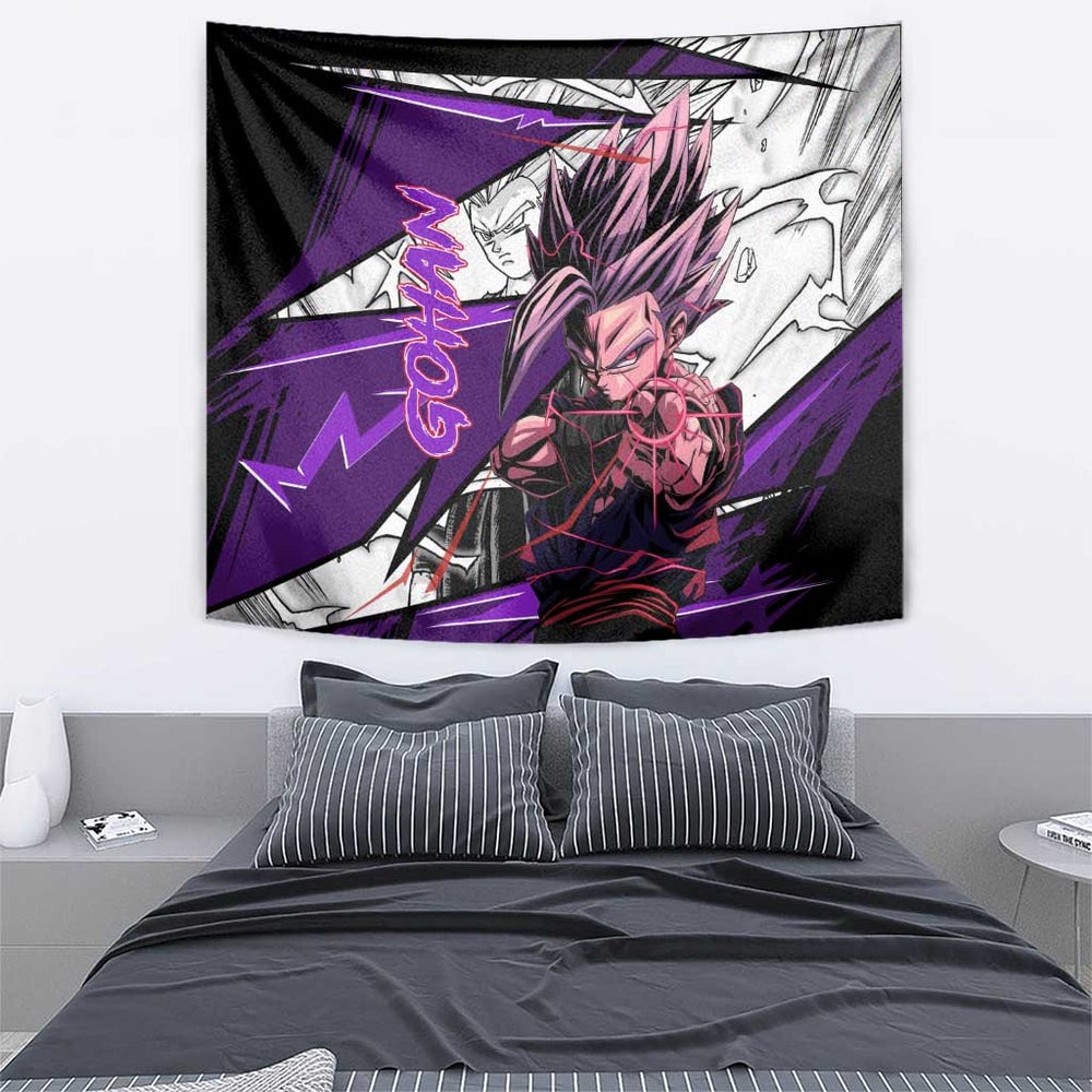 Gohan SSJ2 - Dragon Ball Tumbler With Handle Anime Mix Manga Style TS04 Gohan SSJ2 - Dragon Ball Tumbler With Handle Anime Mix Manga Style TS04