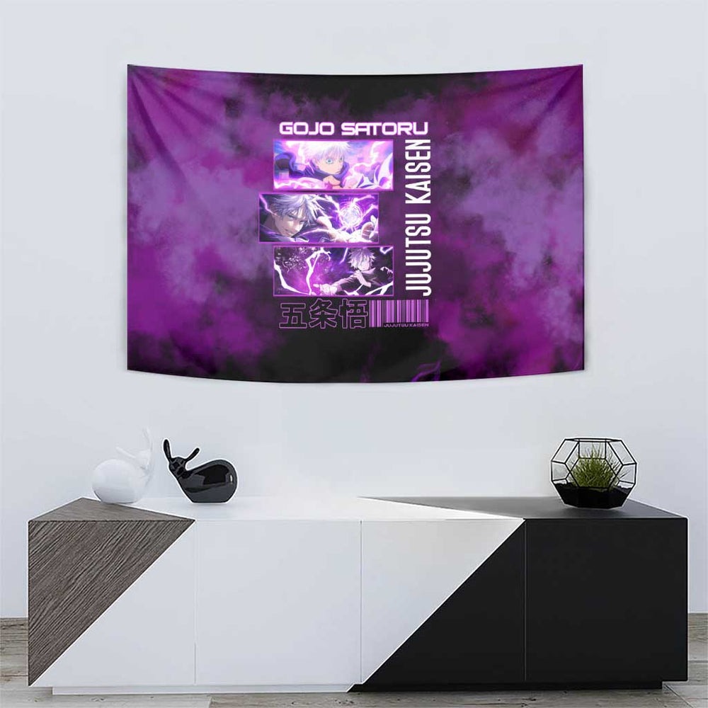 Gojo Satoru Hollow Purple Jujutsu Kaisen Tumbler With Handle Anime Style TS04