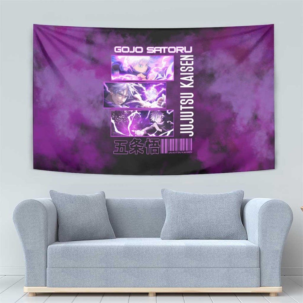 Gojo Satoru Hollow Purple Jujutsu Kaisen Tumbler With Handle Anime Style TS04