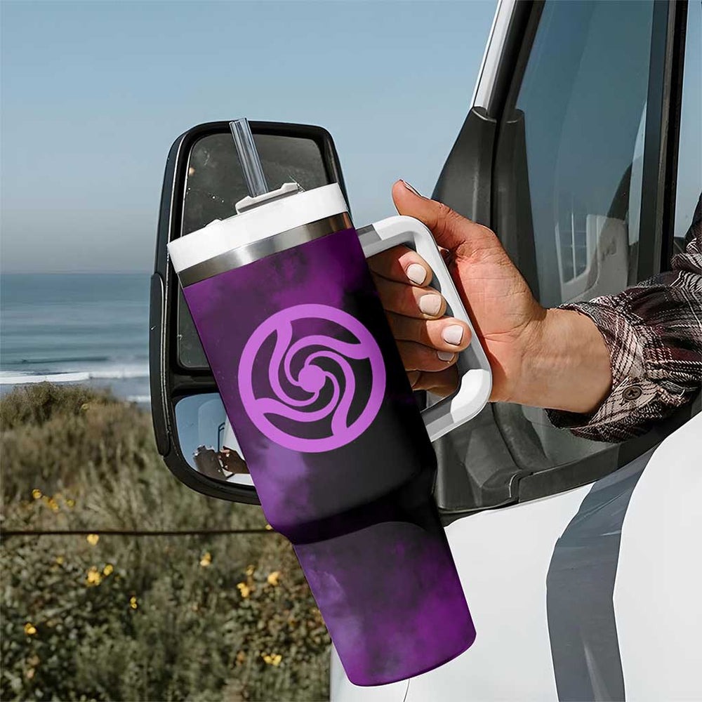 Gojo Satoru Hollow Purple Jujutsu Kaisen Tumbler With Handle Anime Style TS04