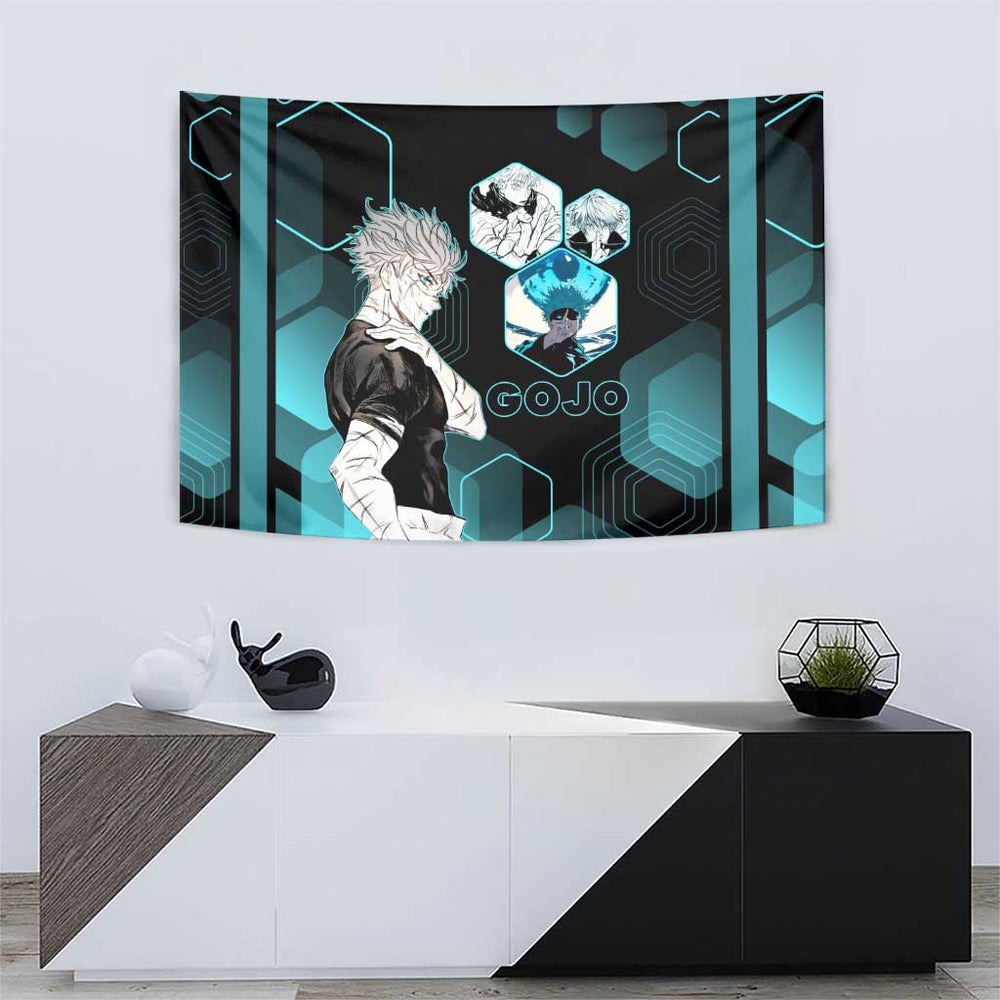 Gojo Satoru - Jujutsu Kaisen Tumbler With Handle Anime Mix Galaxy Style TS04 Gojo Satoru - Jujutsu Kaisen Tumbler With Handle Anime Mix Galaxy Style TS04