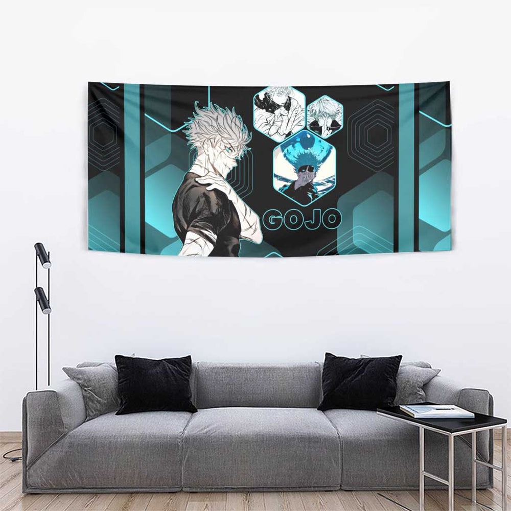 Gojo Satoru - Jujutsu Kaisen Tumbler With Handle Anime Mix Galaxy Style TS04 Gojo Satoru - Jujutsu Kaisen Tumbler With Handle Anime Mix Galaxy Style TS04