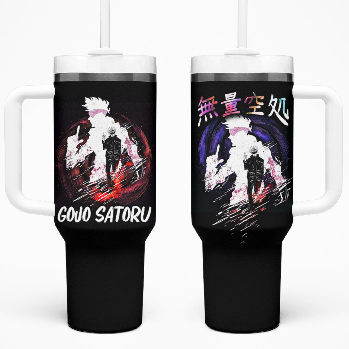 Gojo Satoru - Jujutsu Kaisen Tumbler With Handle Anime Mix Galaxy Style TS04