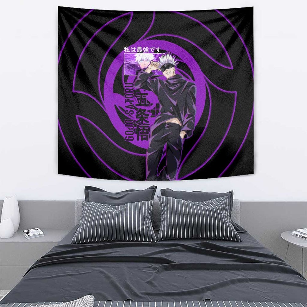 Gojo Satoru Sensei - Jujutsu Kaisen Tapestry Anime Japan Art Style TS04