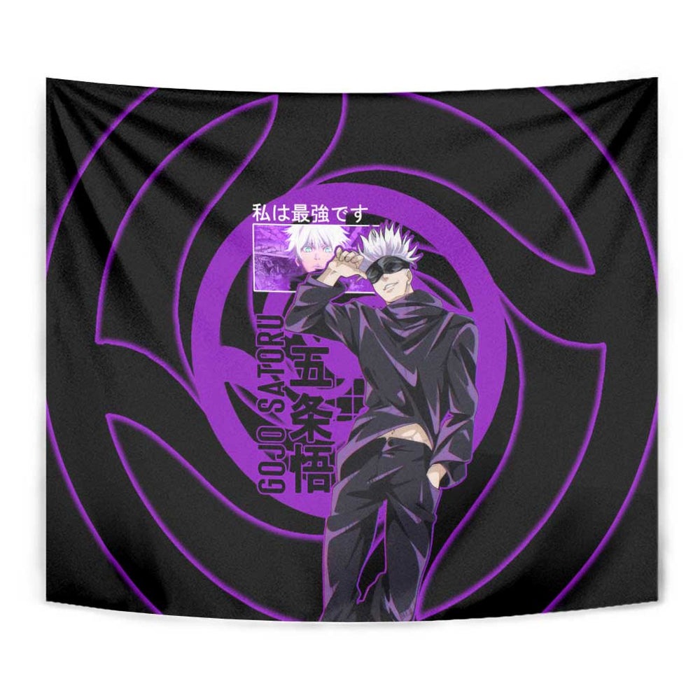 Gojo Satoru Sensei - Jujutsu Kaisen Tapestry Anime Japan Art Style TS04
