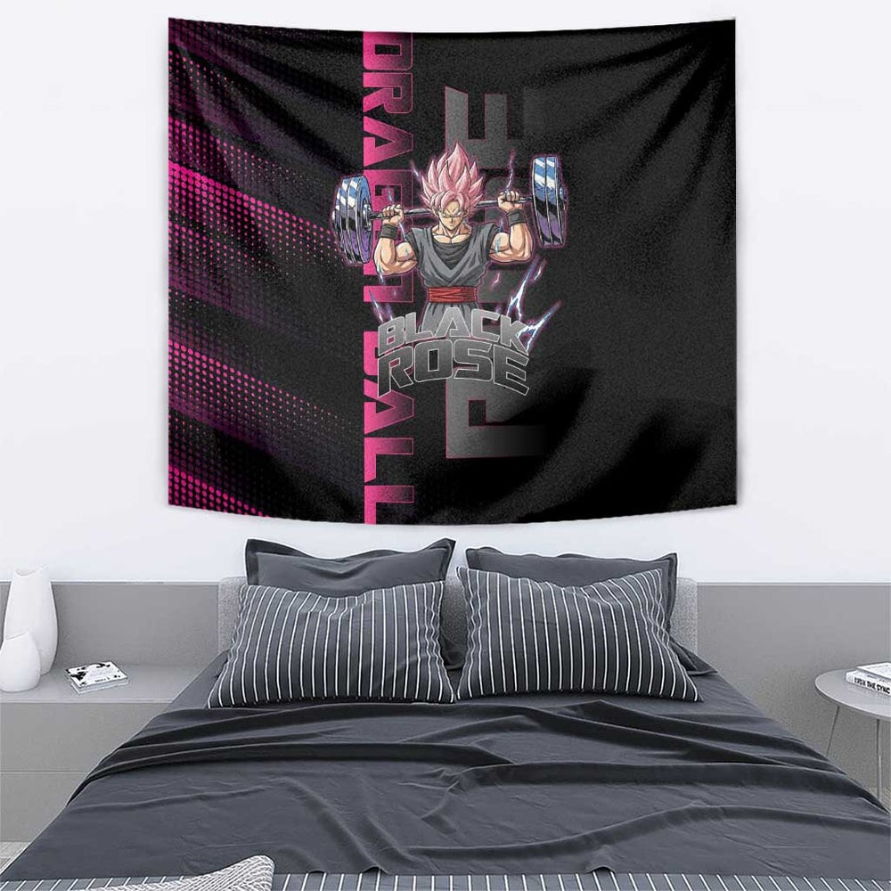 Goku Black Rose - Dragon Ball Anime Tumbler With Handle TS04 Goku Black Rose - Dragon Ball Anime Tumbler With Handle TS04
