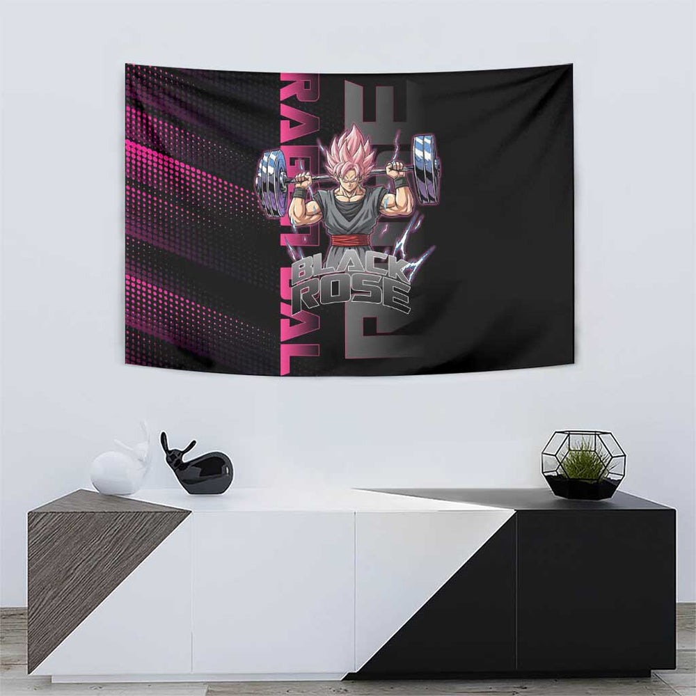 Goku Black Rose - Dragon Ball Anime Tumbler With Handle TS04 Goku Black Rose - Dragon Ball Anime Tumbler With Handle TS04