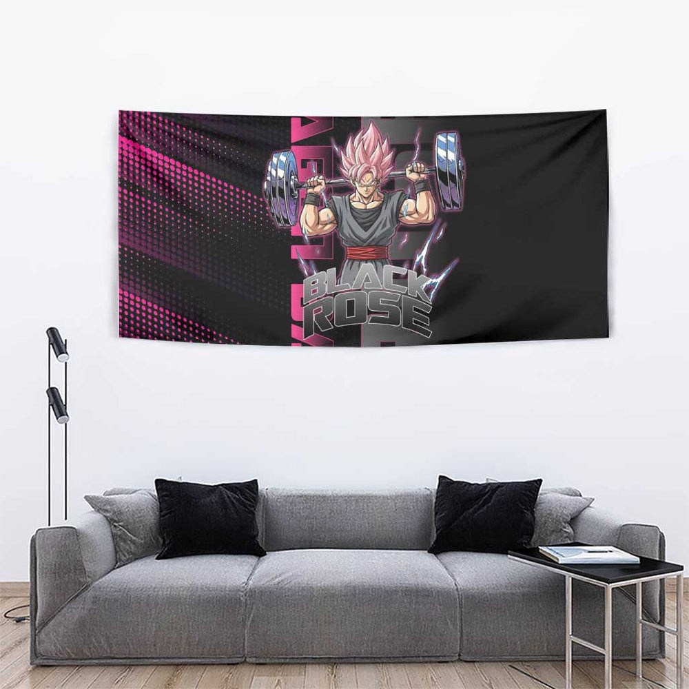 Goku Black Rose - Dragon Ball Anime Tumbler With Handle TS04 Goku Black Rose - Dragon Ball Anime Tumbler With Handle TS04