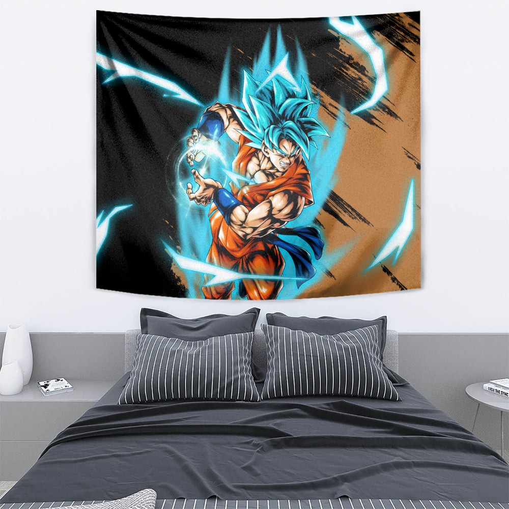 Goku Blue Anime - Dragon Ball Tapestry TS04 Goku Blue Anime - Dragon Ball Tapestry TS04