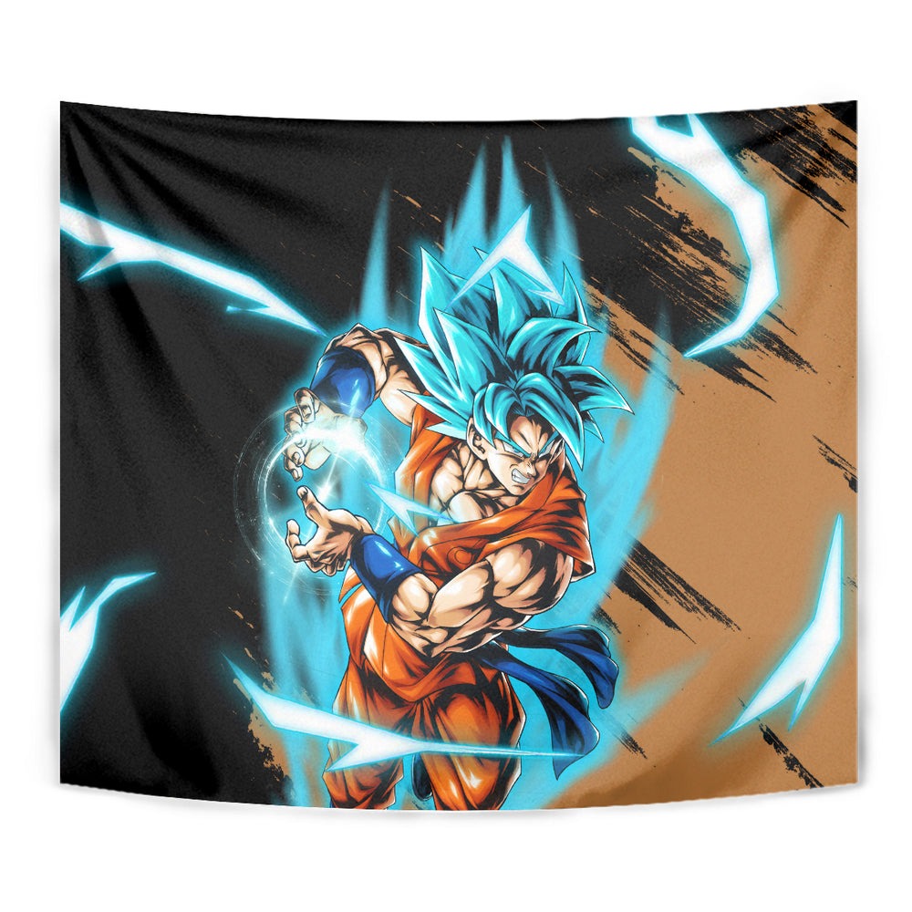 Goku Blue Anime - Dragon Ball Tapestry TS04 Goku Blue Anime - Dragon Ball Tapestry TS04