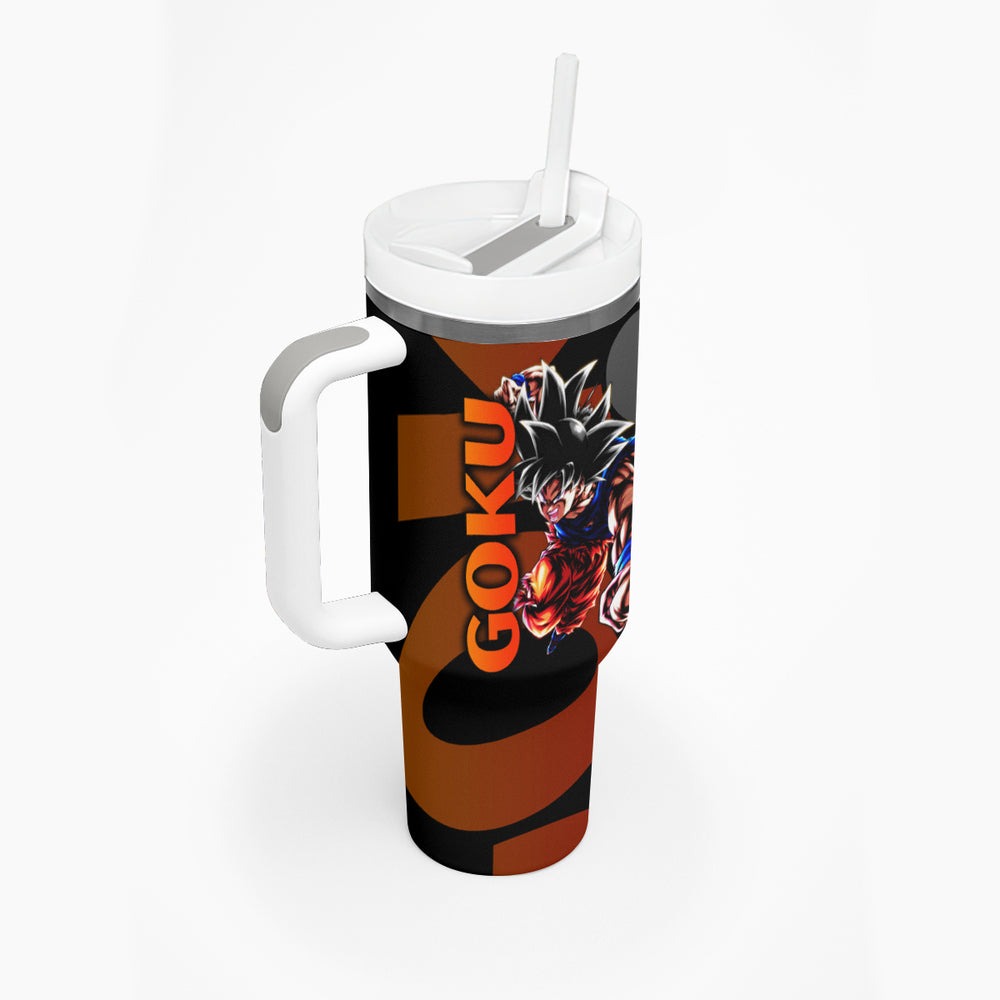 Goku - Dragon Ball Tumbler With Handle Anime Mix Manga Style TS04 Goku - Dragon Ball Tumbler With Handle Anime Mix Manga Style TS04