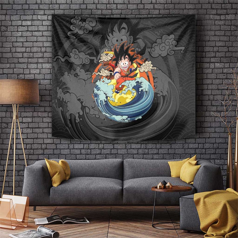 Goku Kid - Dragon Ball Tapestry Anime Mix Manga Style TS04 Goku Kid - Dragon Ball Tapestry Anime Mix Manga Style TS04