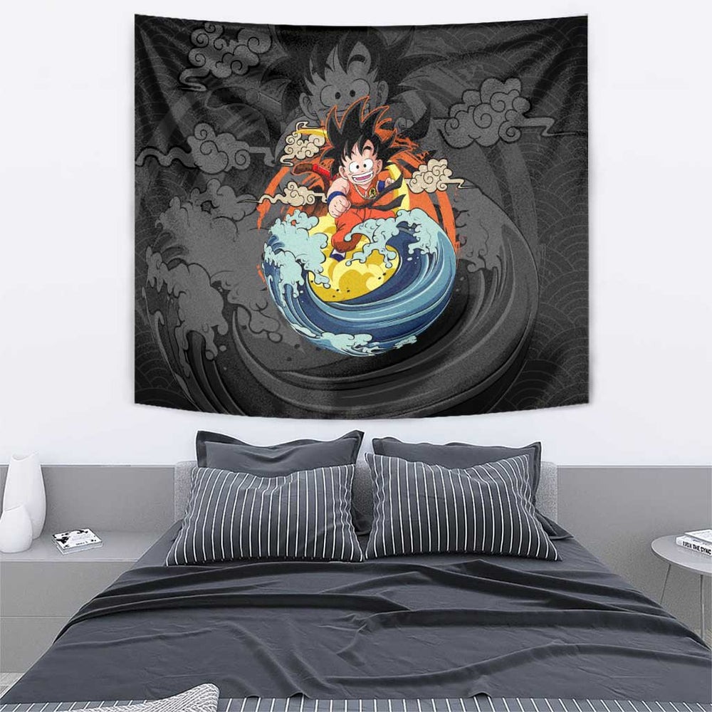 Goku Kid - Dragon Ball Tapestry Anime Mix Manga Style TS04 Goku Kid - Dragon Ball Tapestry Anime Mix Manga Style TS04