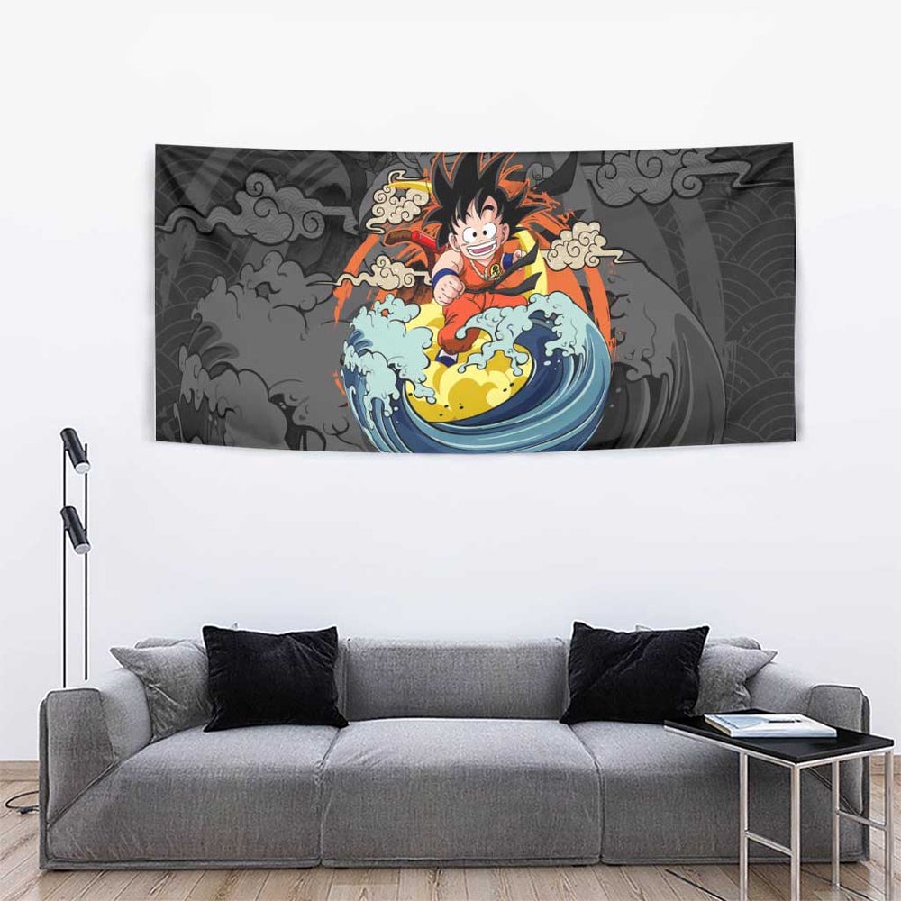 Goku Kid - Dragon Ball Tapestry Anime Mix Manga Style TS04 Goku Kid - Dragon Ball Tapestry Anime Mix Manga Style TS04