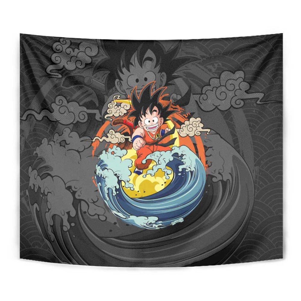 Goku Kid - Dragon Ball Tapestry Anime Mix Manga Style TS04 Goku Kid - Dragon Ball Tapestry Anime Mix Manga Style TS04