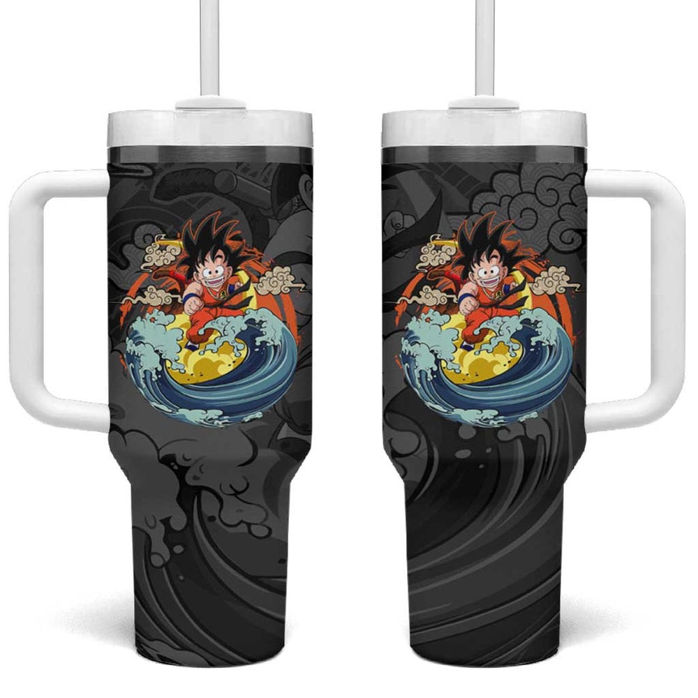 Goku Kid - Dragon Ball Tumbler With Handle Anime Mix Manga Style TS04 Goku Kid - Dragon Ball Tumbler With Handle Anime Mix Manga Style TS04