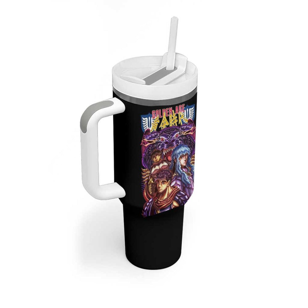 Golden Age Berserk Tumbler With Handle Japan Anime Style TS04 Golden Age Berserk Tumbler With Handle Japan Anime Style TS04