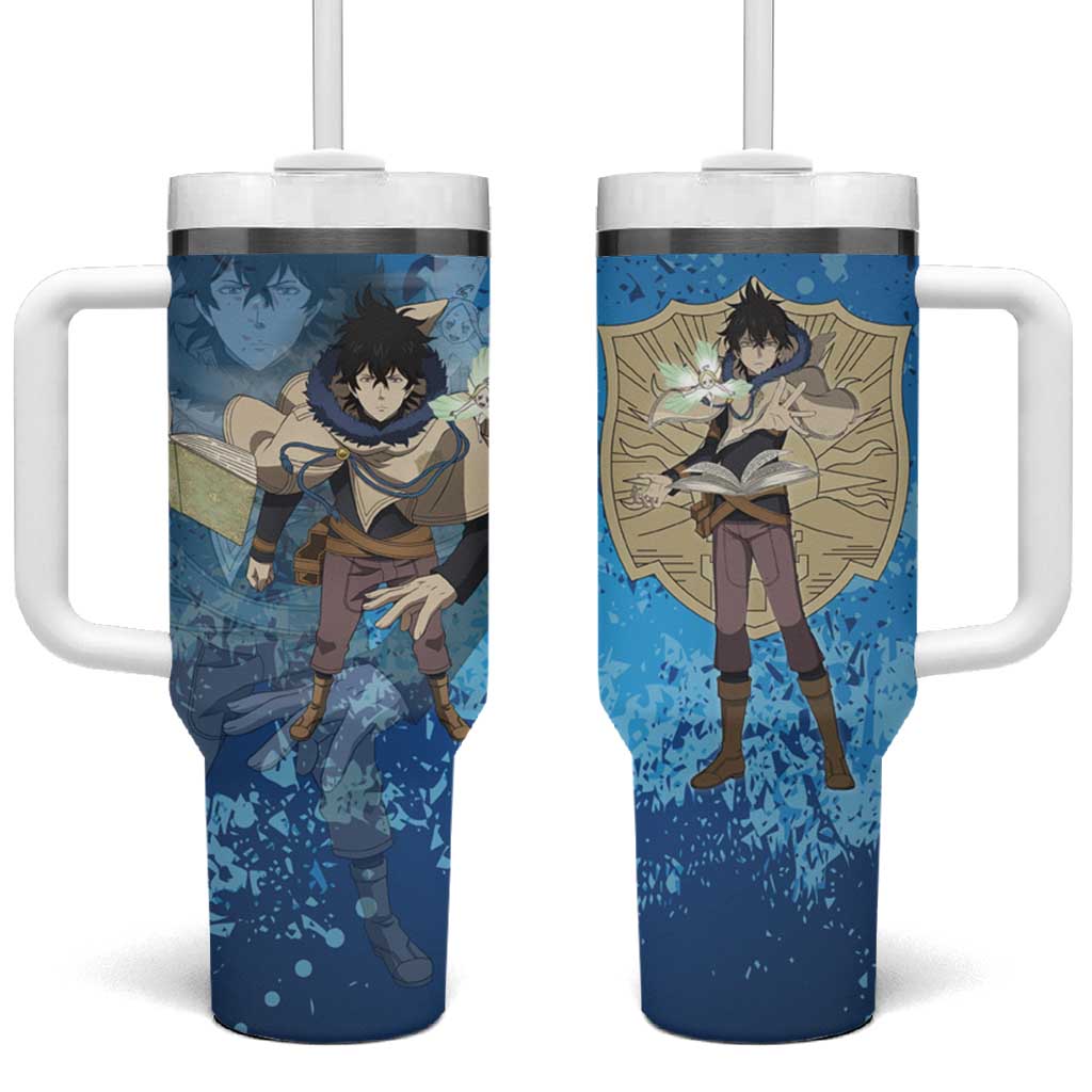 Golden Dawn Yuno - Black Clover M Tumbler With Handle Anime Style TS04