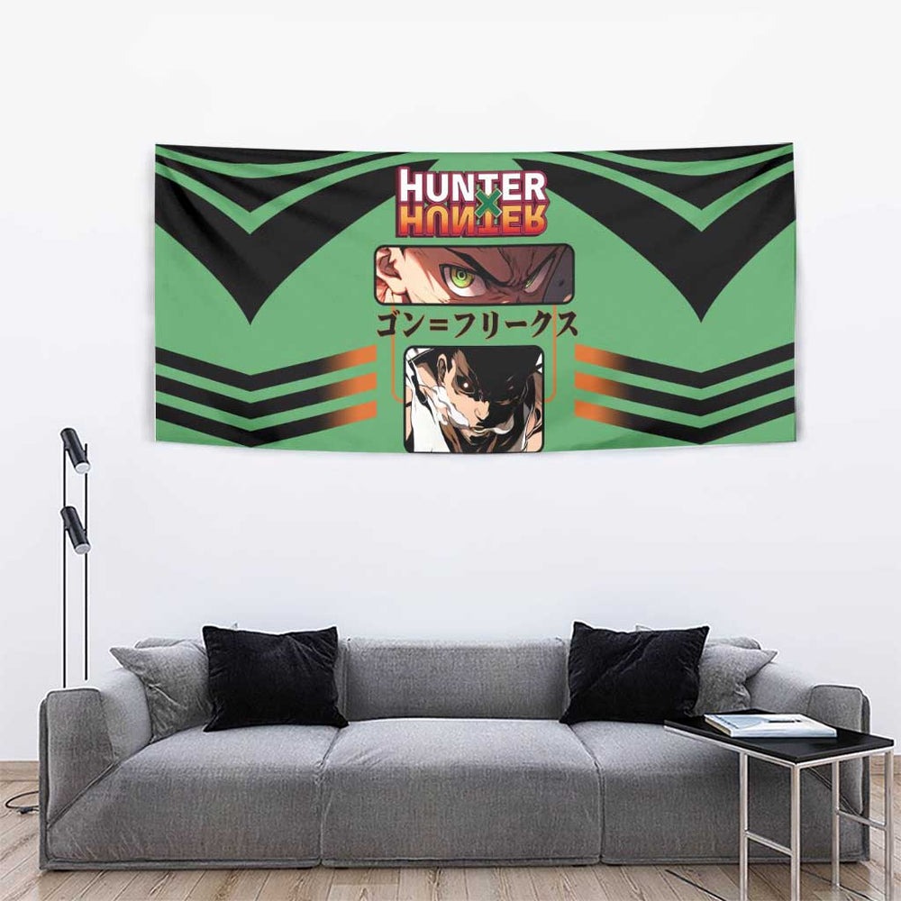 Gon Freecss from Hunter x Hunter Tumbler With Handle with Green Outfit and Energetic Combat Pose Design TS04 Gon Freecss from Hunter x Hunter Tumbler With Handle with Green Outfit and Energetic Combat Pose Design TS04