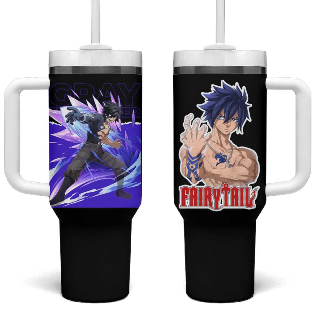 Gray Fullbuster - Fairy Tail Tumbler With Handle Anime Style TS04