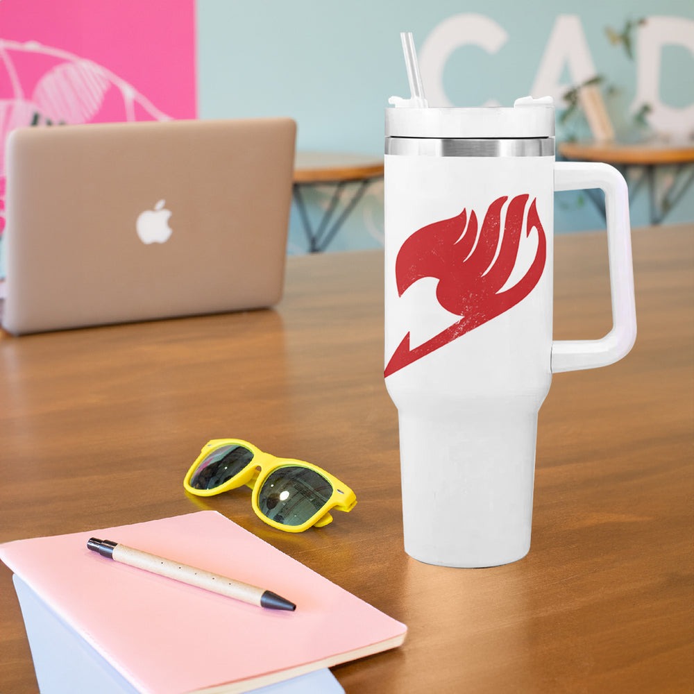Gray Fullbuster - Silhouette Anime Tumbler With Handle TS04 Gray Fullbuster - Silhouette Anime Tumbler With Handle TS04