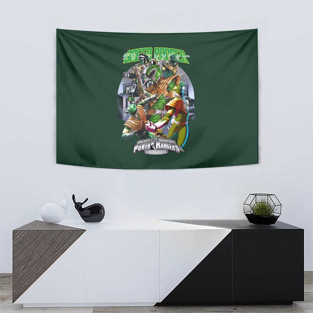 Green Ranger Mighty Morphin Power Rangers Tumbler With Handle Japan Anime Style TS04