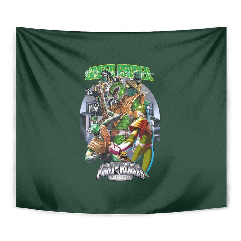 Green Ranger Mighty Morphin Power Rangers Tumbler With Handle Japan Anime Style TS04