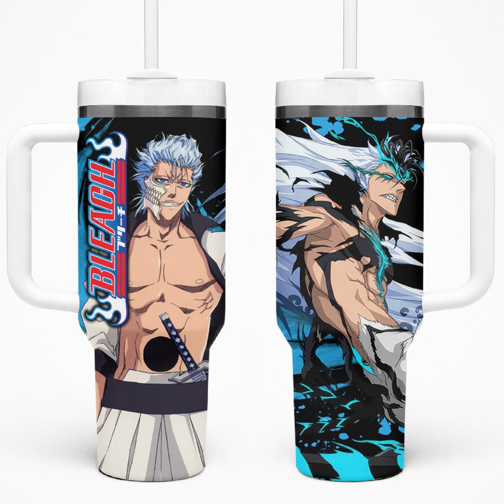 Grimmjow Tumbler With Handle Bleach TS04 Grimmjow Tumbler With Handle Bleach TS04
