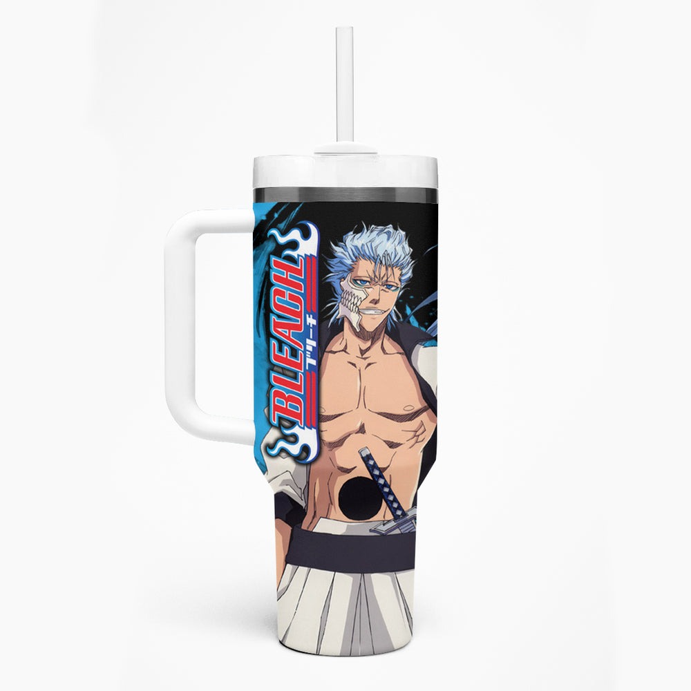 Grimmjow Tumbler With Handle Bleach TS04 Grimmjow Tumbler With Handle Bleach TS04