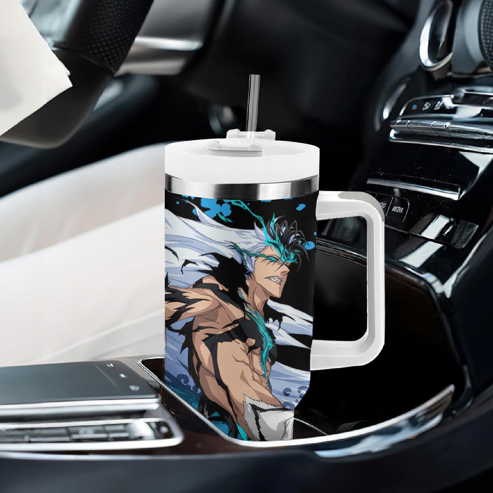 Grimmjow Tumbler With Handle Bleach TS04 Grimmjow Tumbler With Handle Bleach TS04