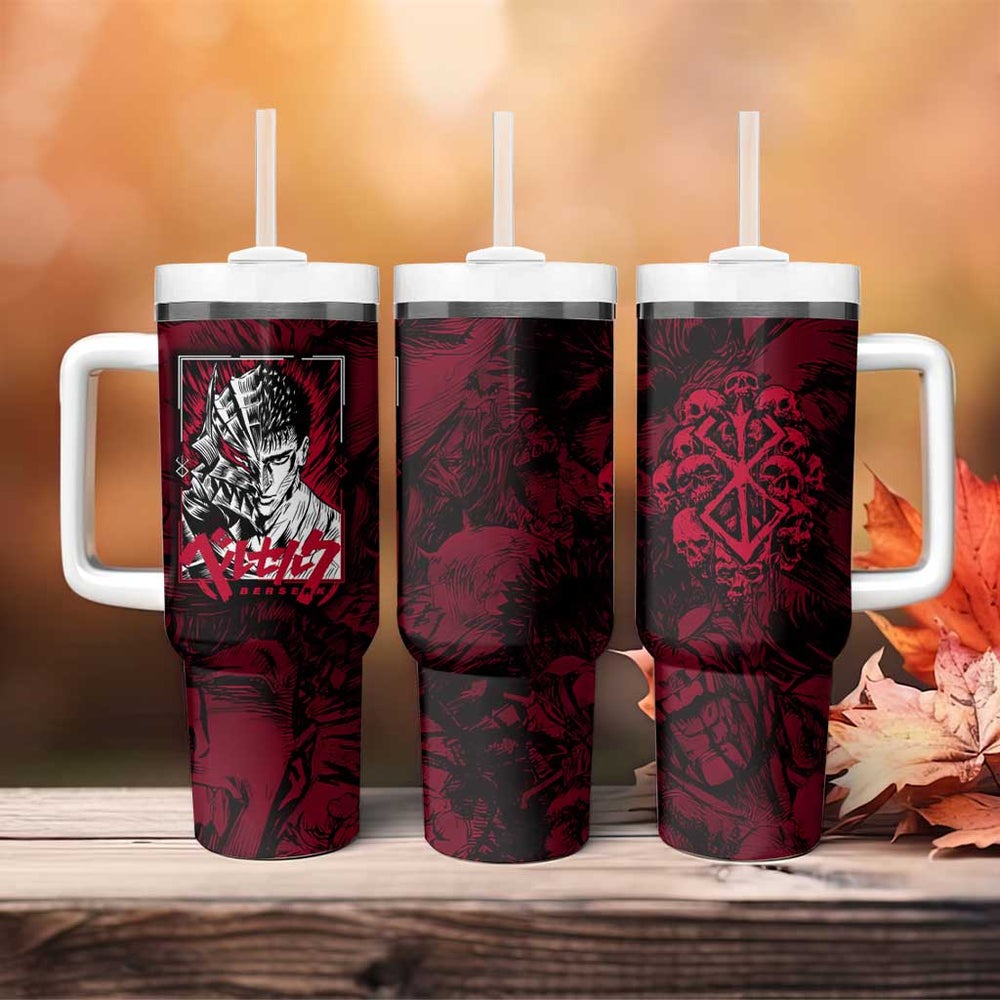 Guts Metal - Bererk Tumbler With Handle Anime Style TS04 Guts Metal - Bererk Tumbler With Handle Anime Style TS04