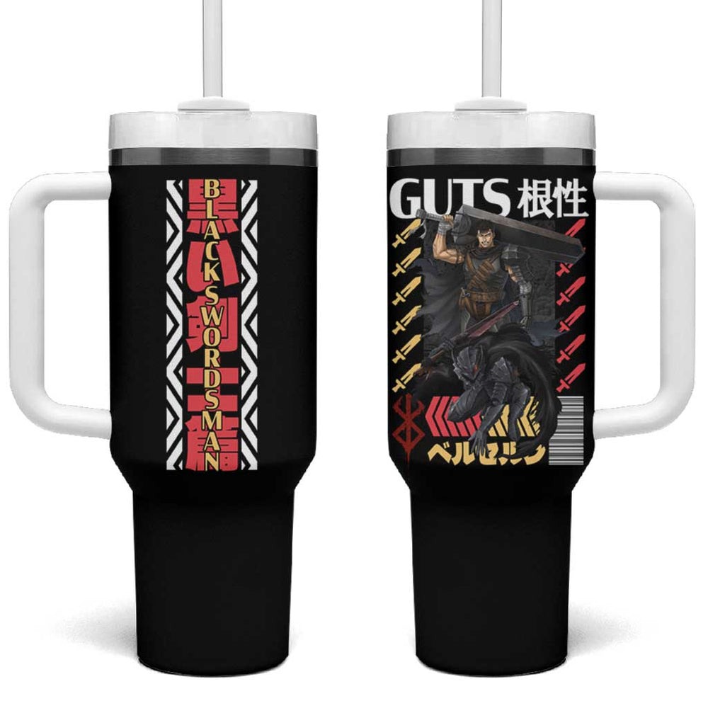 Guts V2 Berserk Ball Tumbler With Handle Anime Style TS04 Guts V2 Berserk Ball Tumbler With Handle Anime Style TS04