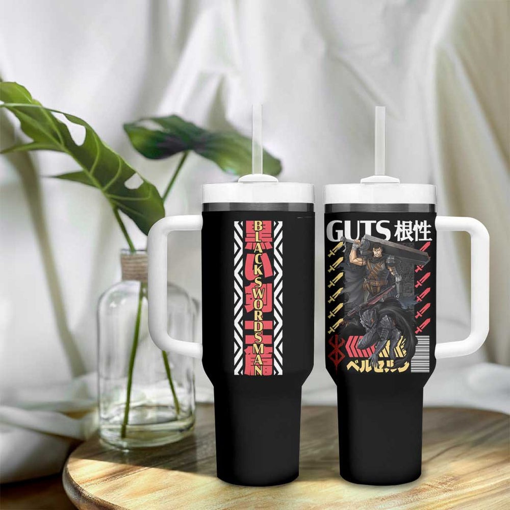 Guts V2 Berserk Ball Tumbler With Handle Anime Style TS04 Guts V2 Berserk Ball Tumbler With Handle Anime Style TS04