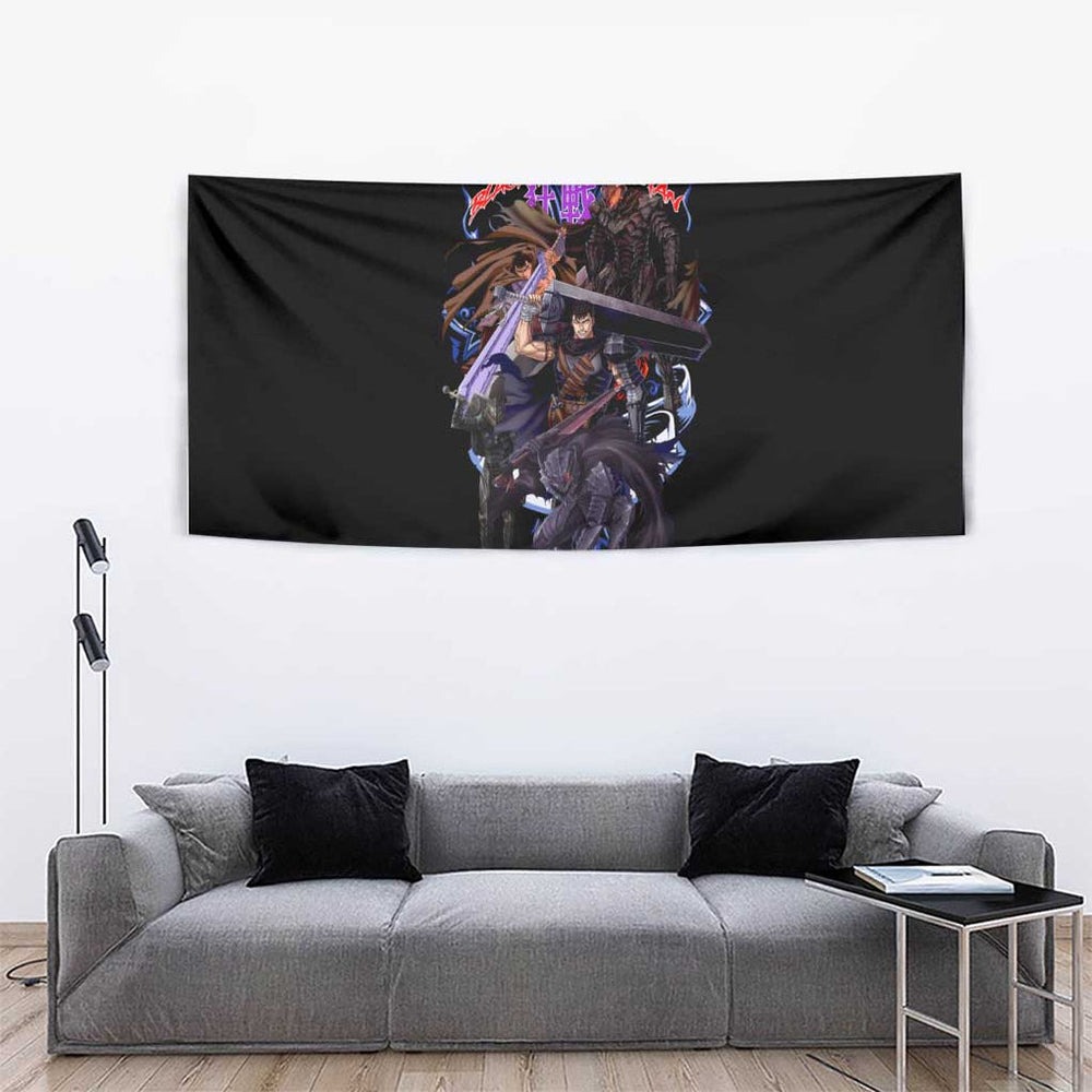 Guts V4 Berserk Tapestry Anime Style TS04 Guts V4 Berserk Tapestry Anime Style TS04