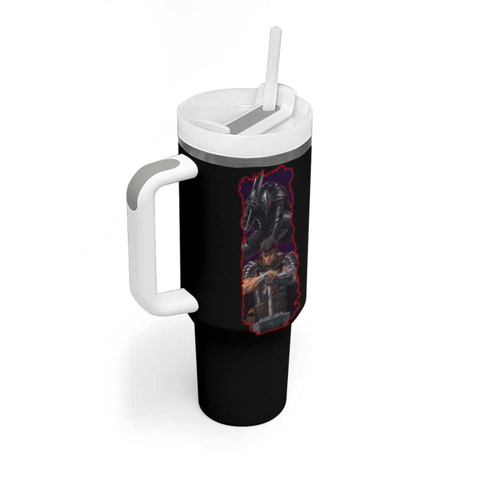 Guts V4 Berserk Tumbler With Handle Anime Style TS04 Guts V4 Berserk Tumbler With Handle Anime Style TS04