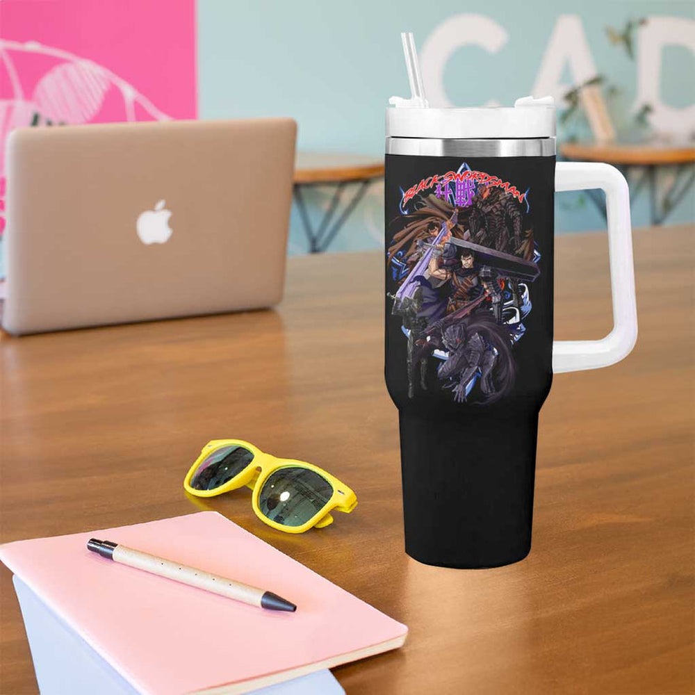 Guts V4 Berserk Tumbler With Handle Anime Style TS04 Guts V4 Berserk Tumbler With Handle Anime Style TS04