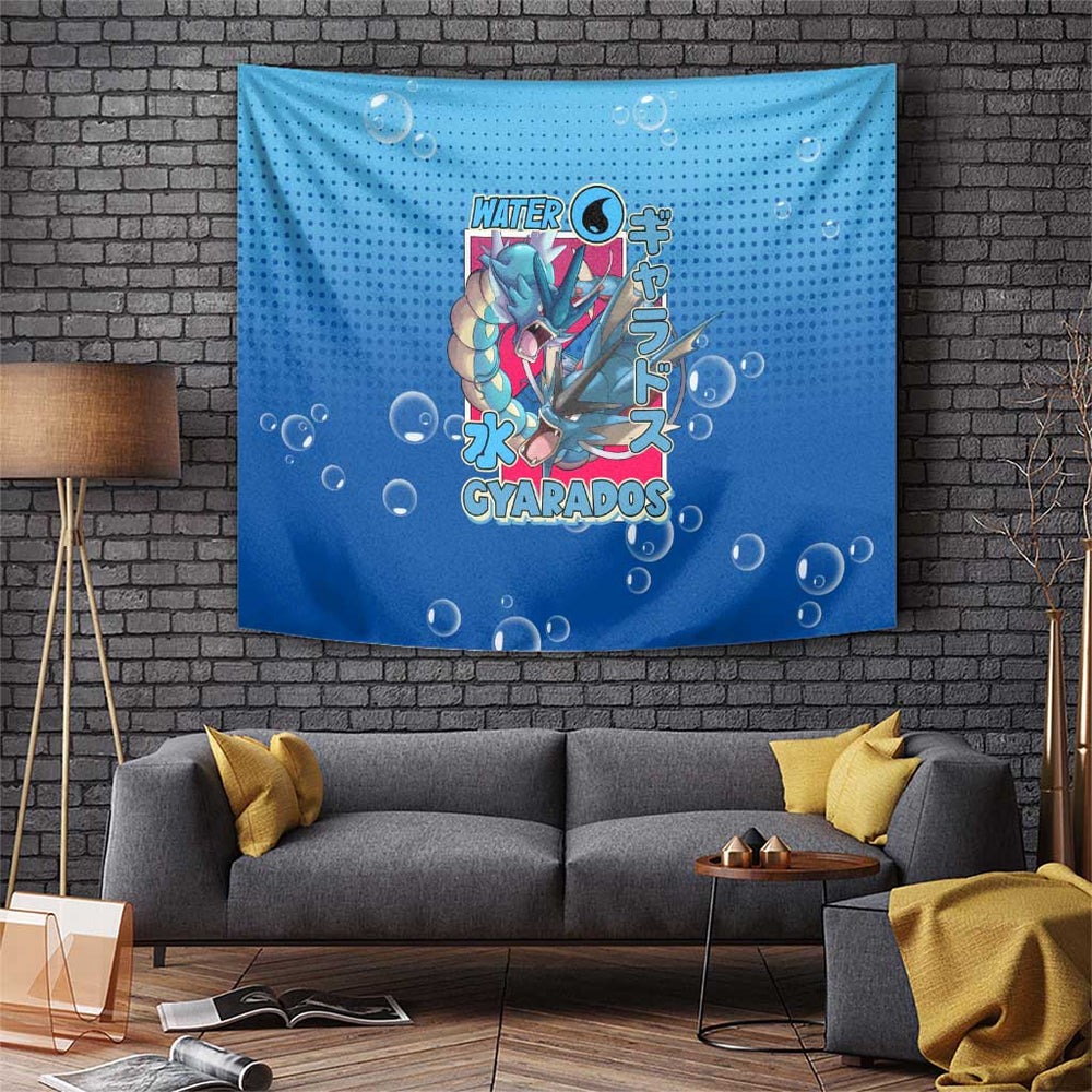 Gyarados from Poké Tapestry with Water Type Power and Fierce Design TS04