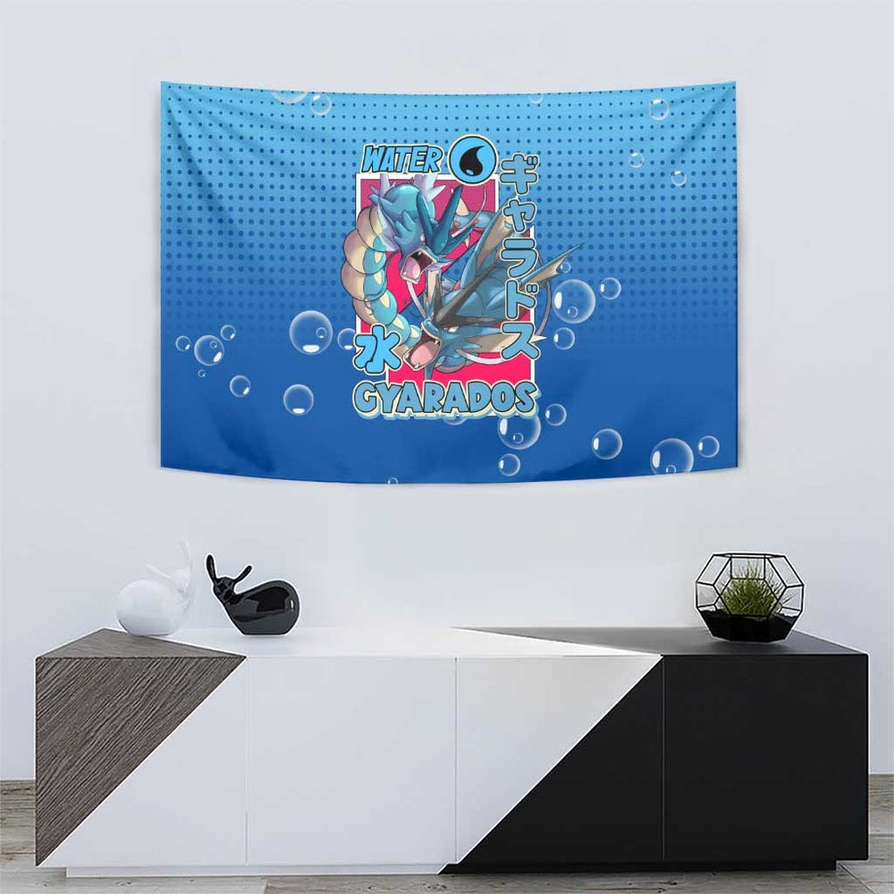 Gyarados from Poké Tapestry with Water Type Power and Fierce Design TS04